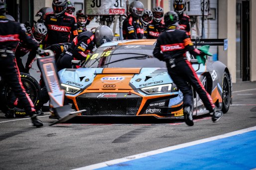 #33 Belgian Audi Club Team WRT BEL Audi R8 LMS GT3 Silver Cup Rik Breukers NDL Stuart Hall GBR Benjamin Goethe DNK, Pitlane, Race
 | SRO / Dirk Bogaerts Photography