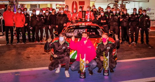 #51 AF Corse ITA Ferrari 488 GT3 - Alessandro Pier Guidi ITA Tom Blomqvist GBR Côme Ledogar FRA, Champions
 | SRO / Dirk Bogaerts Photography