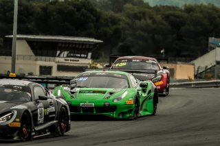 #95 Rinaldi Racing DEU Ferrari 488 GT3 Pro-Am Cup Christian Hook DEU Manuel Lauck DEU David Perel ZAF, Race
