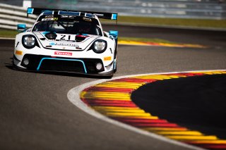 #21 KCMG HKG Porsche 911 GT3-R (991.II) -, Test Days Total 24H of Spa
