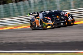 #19 Orange 1 FFF Racing Team CHN Lamborghini Huracan GT3 Evo Pro-Am Cup, Test Days Total 24H of Spa
