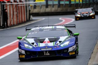 #14 Emil Frey Racing CHE Lamborghini Huracan GT3 Evo -, Pitlane, Test Days Total 24H of Spa
