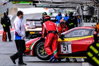 #51 AF Corse ITA Ferrari 488 GT3 -, Pitlane, Test Days Total 24H of Spa
