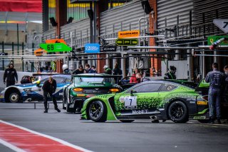 #7 M-sport GBR Bentley Continental GT3 -, Pitlane, Test Days Total 24H of Spa
