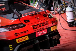 #4 HRT DEU Mercedes-AMG GT3 -, Pitlane, Test Days Total 24H of Spa
