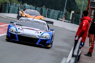 #25 Audi Sport Team Sainteloc FRA Audi R8 LMS GT3 -, Pitlane, Test Days Total 24H of Spa
