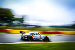 #41 GPX Racing UAE Porsche 911 GT3-R (991.II) -, Test Days Total 24H of Spa
