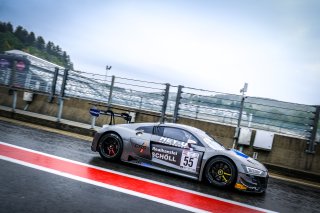 #55 Attempto Racing DEU Audi R8 LMS GT3 Silver Cup, Test Days Total 24H of Spa
