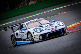 #21 KCMG HKG Porsche 911 GT3-R (991.II) -, Test Days Total 24H of Spa
