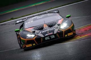 #63 Orange 1 FFF Racing Team CHN Lamborghini Huracan GT3 Evo -, Test Days Total 24H of Spa
