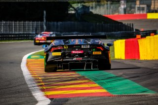 #63 Orange 1 FFF Racing Team CHN Lamborghini Huracan GT3 Evo -, Test Days Total 24H of Spa
