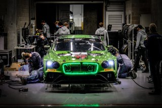 #7 M-sport GBR Bentley Continental GT3 -, Pitlane, Test Days Total 24H of Spa
