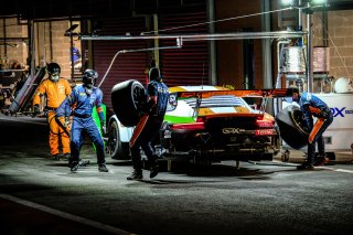 #12 GPX Racing UAE Porsche 911 GT3-R (991.II) -, Pitlane, Test Days Total 24H of Spa
