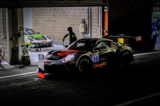 #56 Dinamic Motorsport ITA Porsche 911 GT3-R (991.II) Silver Cup, Pitlane, Test Days Total 24H of Spa
