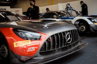 #89 AKKA ASP FRA Mercedes-AMG GT3 Silver Cup Jim Pla FRA Benjamin Hites CHL, Free Practice, Pitlane
