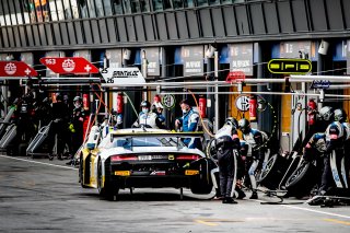 #25 Sainteloc Racing** FRA Audi R8 LMS GT3 - Arthur Rougier FRA Christopher Haase DEU, Free Practice, Pitlane

