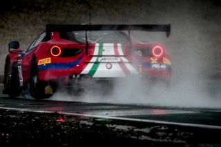 #52 AF Corse ITA Ferrari 488 GT3 Pro-Am Cup Louis Machiels BEL Andrea Bertolini ITA, Prequalifying

