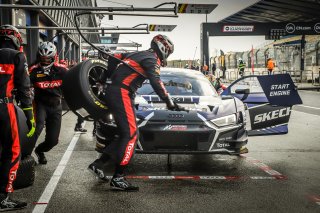 #32 Belgian Audi Club Team WRT BEL Audi R8 LMS GT3 - Charles Weerts BEL Dries Vanthoor BEL, Pitlane, Race 1
