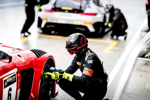 #6 TokSport WRT DEU Mercedes-AMG GT3 Silver Cup Robin Rogalski POL Romain Monti FRA, Pitlane, Qualifying
 | SRO / Patrick Hecq Photography