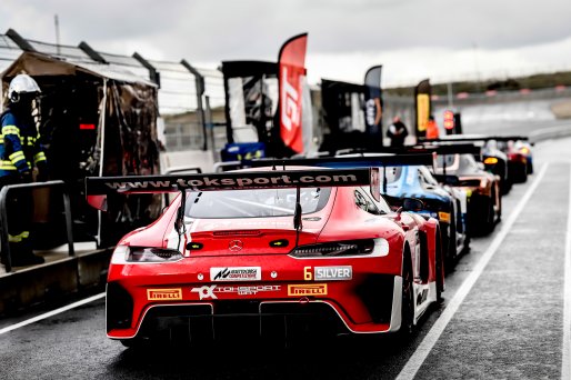 #6 TokSport WRT DEU Mercedes-AMG GT3 Silver Cup Robin Rogalski POL Romain Monti FRA, Pitlane, Qualifying
 | SRO / Patrick Hecq Photography