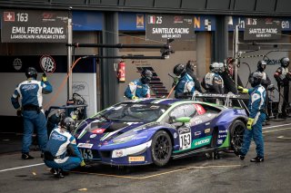 #163 Emil Frey Racing CHE Lamborghini Huracan GT3 Evo - Giacomo Altoè ITA Albert Costa ESP, Qualifying
