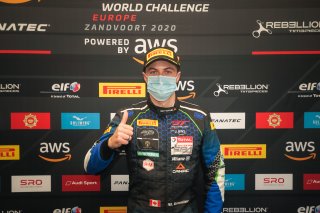 #14 Emil Frey Racing CHE Lamborghini Huracan GT3 Evo - Mikäel Grenier CAN Norbert Siedler** AUT, Pole Man, Qualifying

