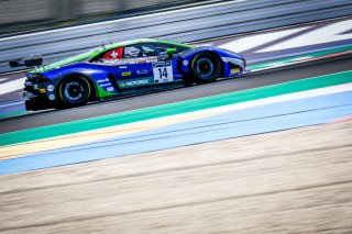 #14 Emil Frey Racing CHE Lamborghini Huracan GT3 Evo - Norbert Siedler AUT Mikäel Grenier CAN, Free Practice 1
