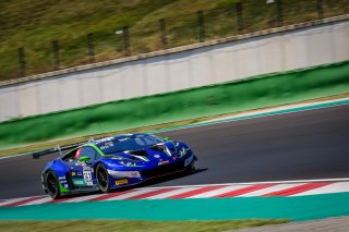 #163 Emil Frey Racing CHE Lamborghini Huracan GT3 Evo - Albert Costa ESP Giacomo Altoè ITA, Free Practice 1
