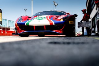 #52 AF Corse ITA Ferrari 488 GT3 Pro-Am Cup Louis Machiels BEL Andrea Bertolini ITA, Free Practice 1

