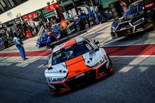 #33 Belgian Audi Club Team WRT BEL Audi R8 LMS GT3 Silver Cup Hamza Owega DEU Jusuf Owega DEU, Free Practice 2, Pitlane
