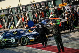 #90 Madpanda Motorsport ESP Mercedes-AMG GT3 Silver Cup Ezequiel Perez Companc ARG Axcil Jefferies ZWE, Free Practice 2, Pitlane
