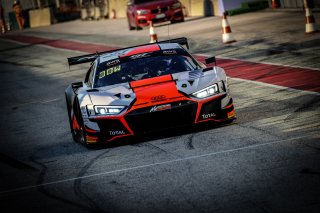 #33 Belgian Audi Club Team WRT BEL Audi R8 LMS GT3 Silver Cup Hamza Owega DEU Jusuf Owega DEU, Free Practice 2, Pitlane
