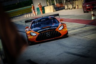 #4 HRT DEU Mercedes-AMG GT3 - Maro Engel DEU Luca Stolz DEU, Free Practice 2, Pitlane
