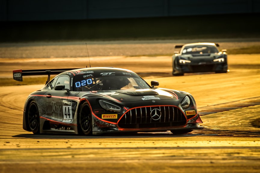 #44 SPS automotive performance DEU Mercedes-AMG GT3 Pro-Am Cup Christian Hook DEU Tom Onslow-Cole GBR, Free Practice 2
