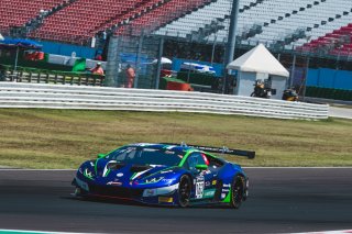 #163 Emil Frey Racing CHE Lamborghini Huracan GT3 Evo - Albert Costa ESP Giacomo Altoè ITA, Qualifying 1