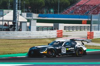 #90 Madpanda Motorsport ESP Mercedes-AMG GT3 Silver Cup Ezequiel Perez Companc ARG Axcil Jefferies ZWE, Qualifying 1