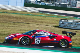 #52 AF Corse ITA Ferrari 488 GT3 Pro-Am Cup Louis Machiels BEL Andrea Bertolini ITA, Qualifying 1