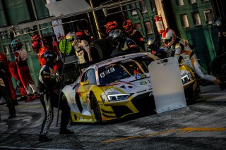#25 Sainteloc Racing FRA Audi R8 LMS GT3 - Arthur Rougier FRA Christopher Haase DEU, Pitlane, Race 1
