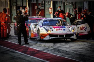 #93 SKY - Tempesta Racing GBR Ferrari 488 GT3 Pro-Am Cup Chris Froggatt GBR Eddie Cheever ITA, Pitlane, Race 1
