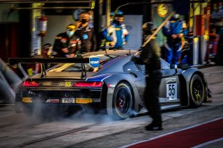 #55 Attempto Racing DEU Audi R8 LMS GT3 - Mattia Drudi ITA Tommaso Mosca ITA, Pitlane, Race 1
