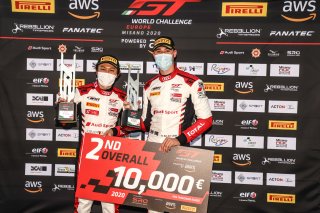 #31 Belgian Audi Club Team WRT BEL Audi R8 LMS GT3 - Ryuichiro Tomita JPN Kelvin van der Linde ZAF, Race 1
