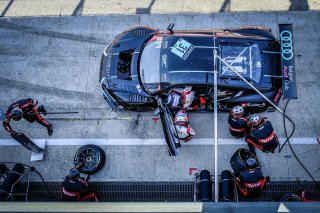 #31 Belgian Audi Club Team WRT BEL Audi R8 LMS GT3 - Ryuichiro Tomita JPN Kelvin van der Linde ZAF, Pitlane, Race 2
