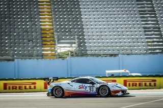 #93 SKY - Tempesta Racing GBR Ferrari 488 GT3 Pro-Am Cup Chris Froggatt GBR Eddie Cheever ITA, Qualifying 3
