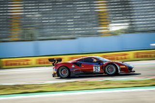 #52 AF Corse ITA Ferrari 488 GT3 Pro-Am Cup Louis Machiels BEL Andrea Bertolini ITA, Qualifying 3

