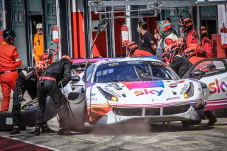 #93 SKY - Tempesta Racing GBR Ferrari 488 GT3 Pro-Am Cup Chris Froggatt GBR Eddie Cheever ITA, Pitlane, Race 3
