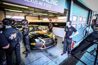 #15 Tech 1 Racing FRA Lexus RC F GT3 Silver Cup Aurélien Panis FRA Thomas Neubauer FRA, Pitlane, Pre-Qualifying
