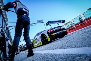 #25 Sainteloc Racing FRA Audi R8 LMS GT3 - Arthur Rougier FRA Christopher Haase DEU, Pitlane, Pre-Qualifying
