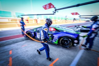 #163 Emil Frey Racing CHE Lamborghini Huracan GT3 Evo - Albert Costa ESP Giacomo Altoè ITA, Pitlane, Pre-Qualifying

