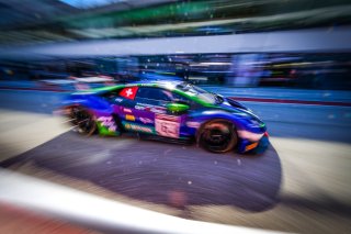 #163 Emil Frey Racing CHE Lamborghini Huracan GT3 Evo - Albert Costa ESP Giacomo Altoè ITA, Pitlane, Pre-Qualifying
