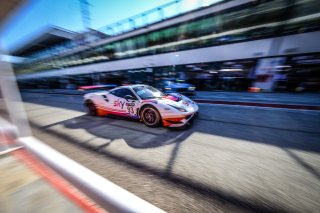 #93 SKY - Tempesta Racing GBR Ferrari 488 GT3 Pro-Am Cup Chris Froggatt GBR Eddie Cheever ITA, Pitlane, Pre-Qualifying
